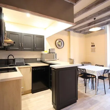 Apartment T2 En Hyper Centre, Proche Thermes, Equipe Avec Balcon - Fr-1-608-208 *